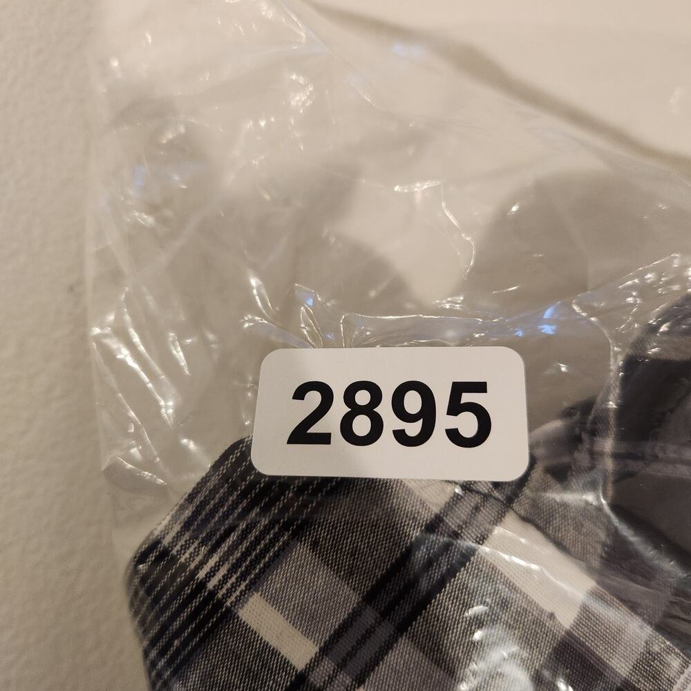 Vintage Charlotte Ruse Black White Plaid Peplum Blazer Size Medium Y2K Academia - Picture 9 of 9